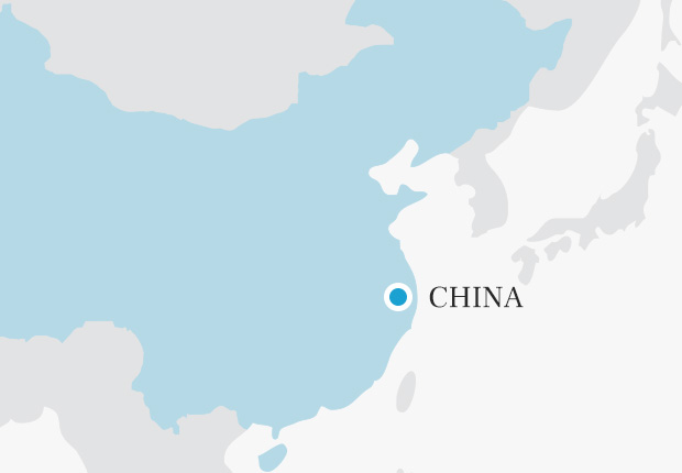 중국 사업장 지도